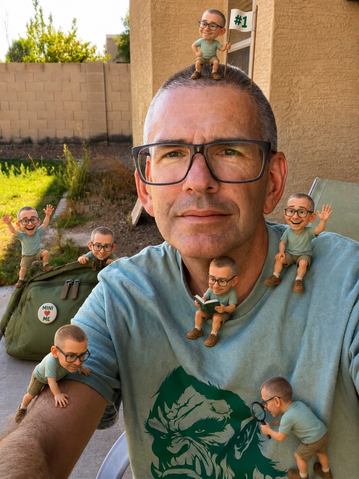 Me with my mini me&rsquo;s