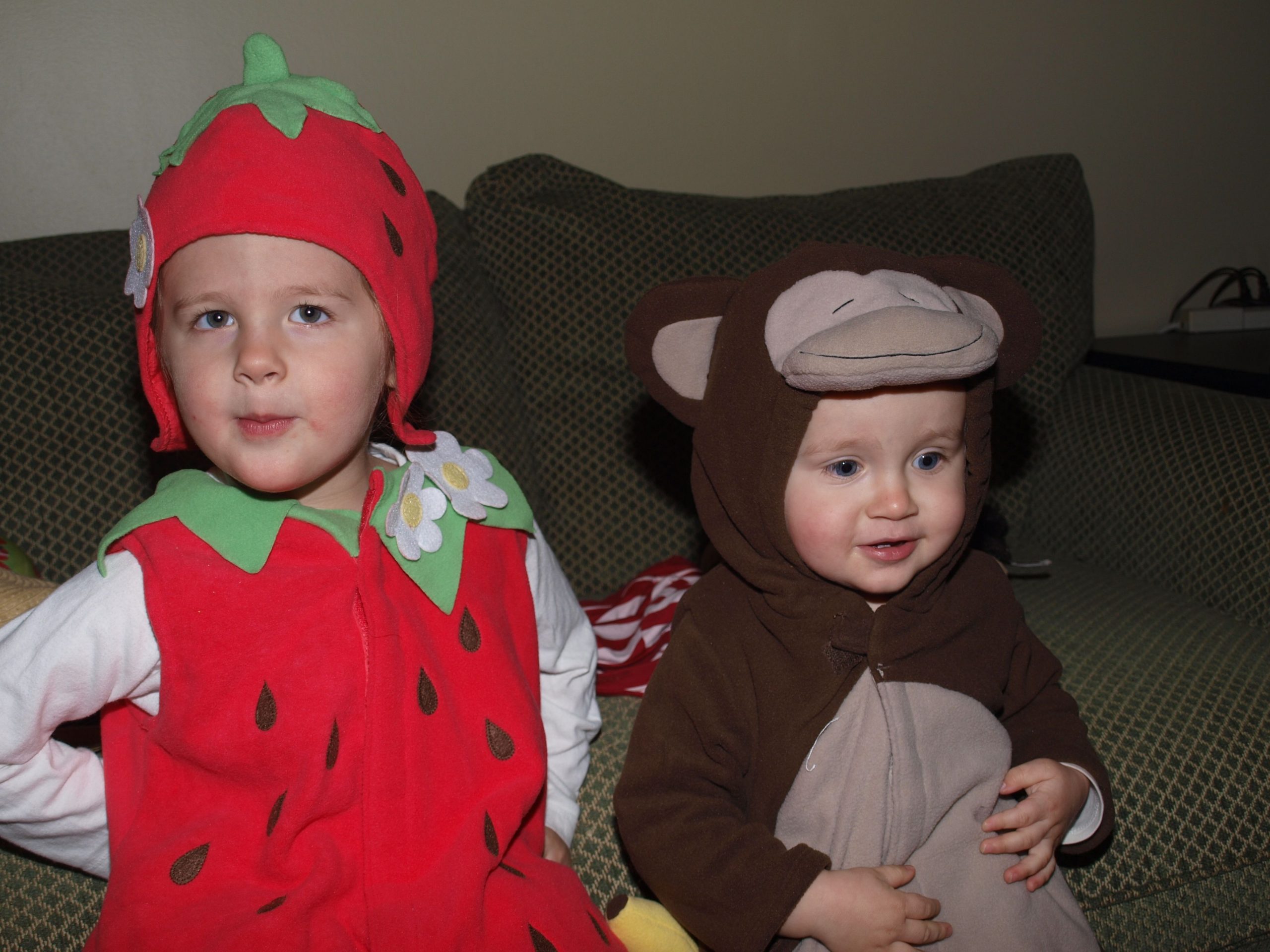 Cute kids in halloween costumers 2