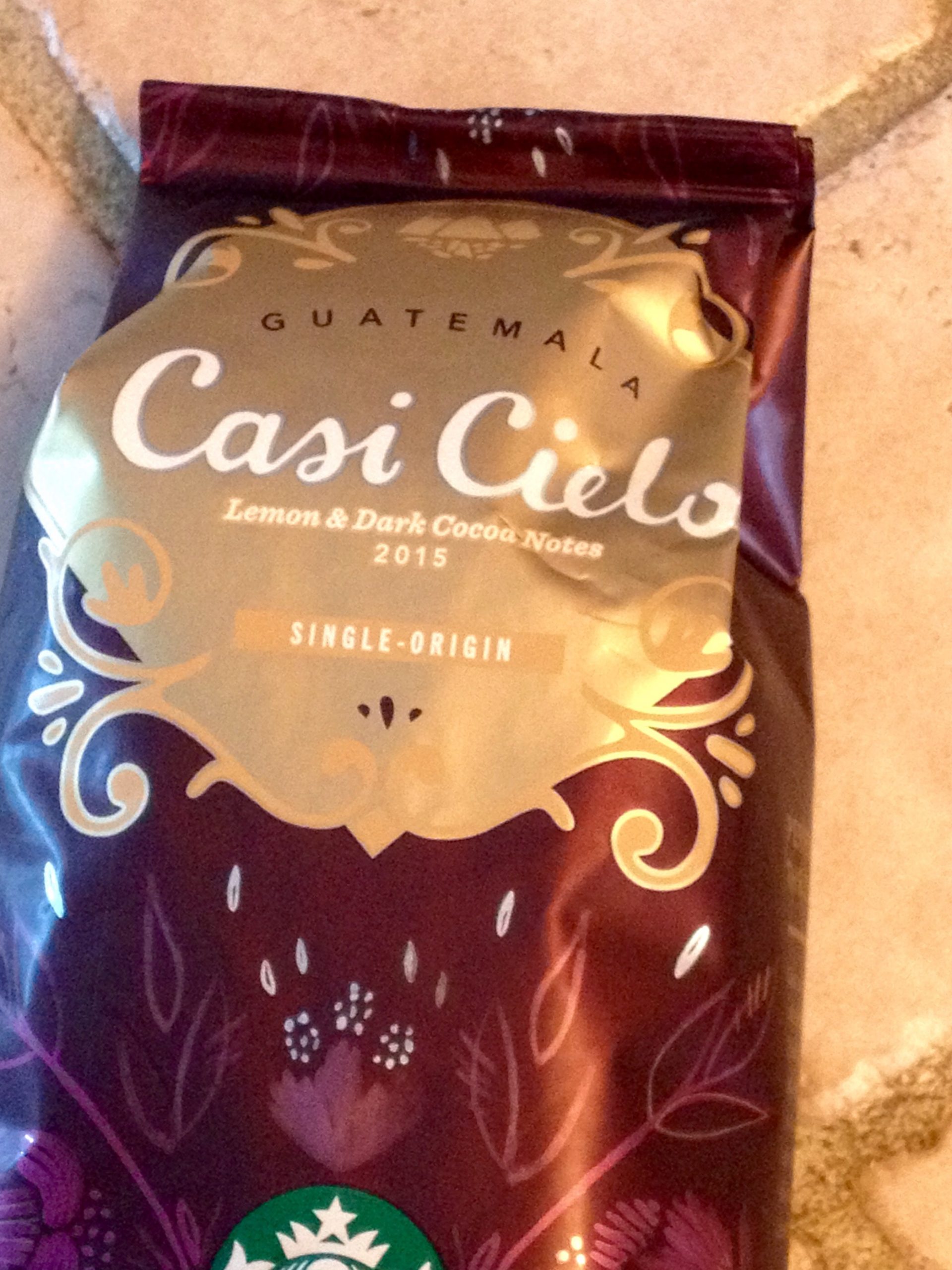Starbucks Casi Cielo Coffee