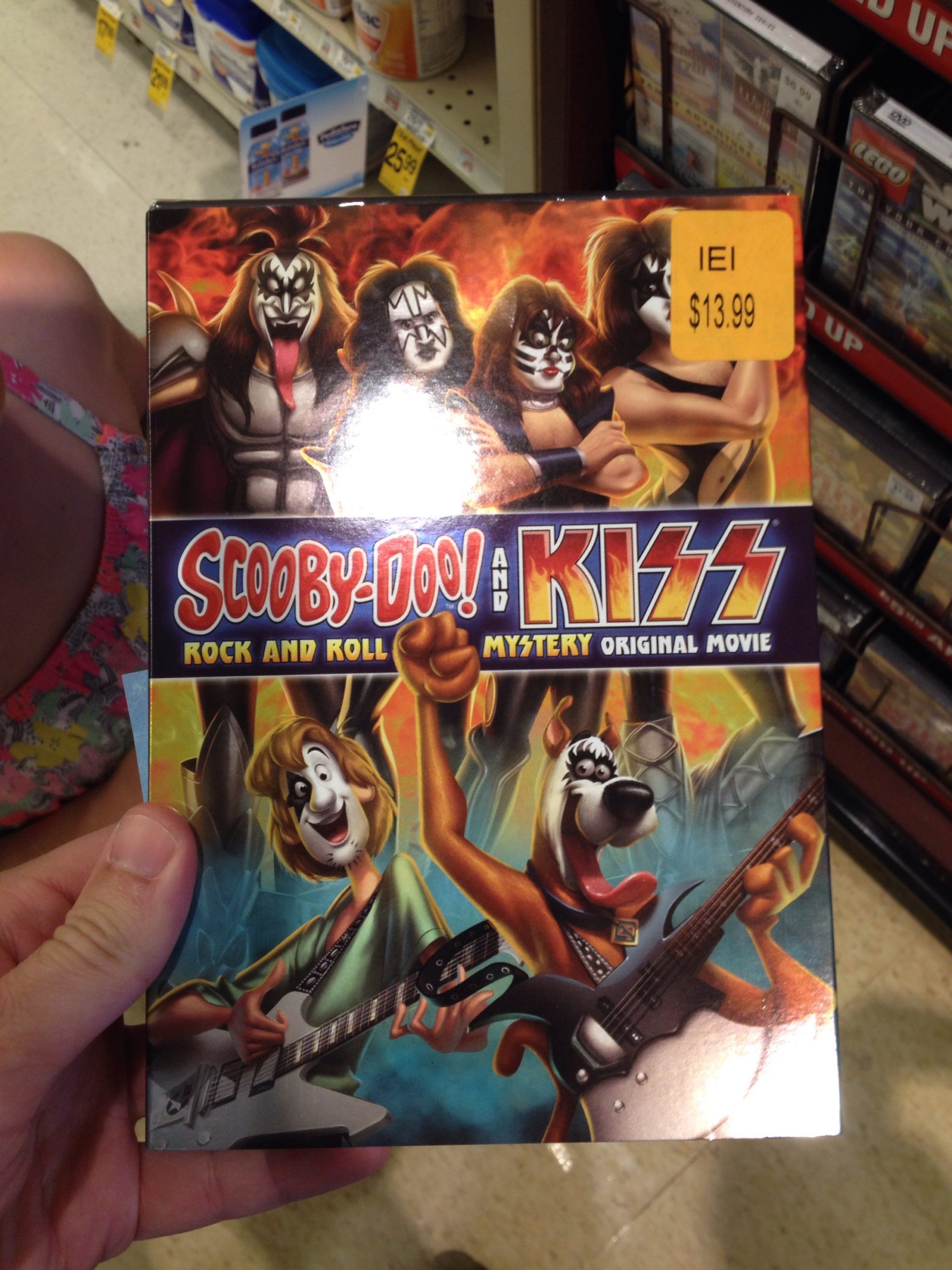 Scooby Doo and KISS DVD