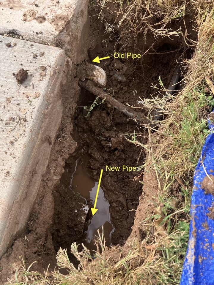 before ending side
